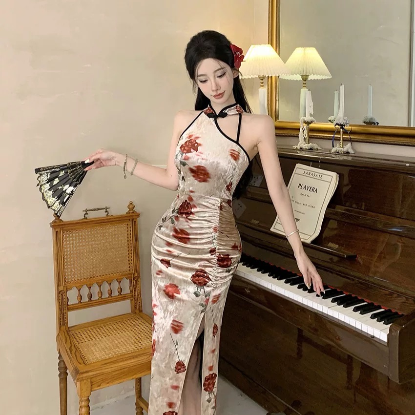 Sparkle away qipao dress Q234 images